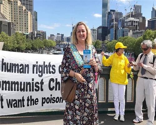 '图11:墨尔本咨询师克里斯蒂娜(Christiana)。'