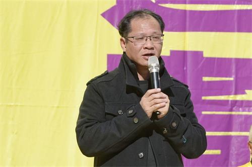 '图5:香港支联会副主席蔡耀昌'
