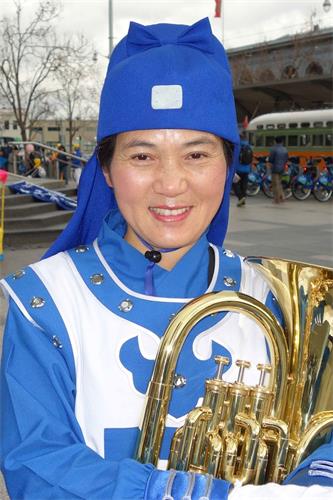 '图24:法轮功学员刘女士'