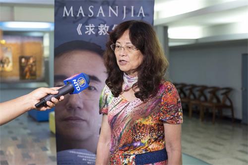 图4:在生物技术研发有成,获得师铎奖的林教授:“祝祷大陆法轮功学员早日离开迫害和恐惧。”