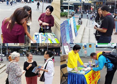 组图4;各地民众了解法轮功真相后签名支持法轮功反迫害