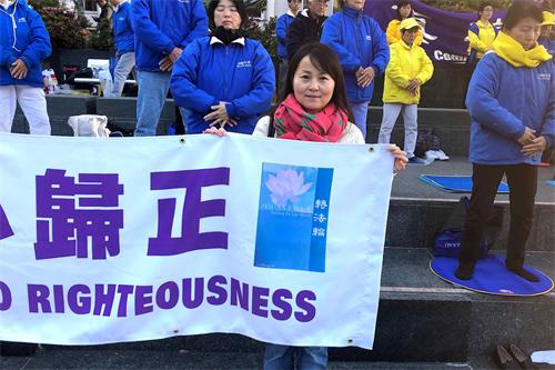 '图25:法轮功学员李雪松当年去省政府上访'