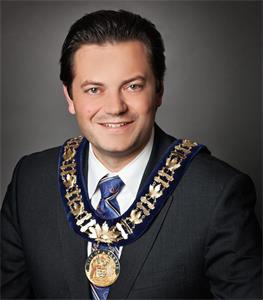 '图22:安省巴里市(Barrie)市长杰夫‧雷曼(Jeff Lehman)。'