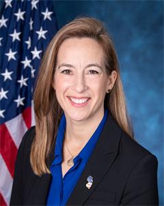 图1:新泽西州第十一选区国会众议员米基·谢里尔(Mikie Sherrill )。