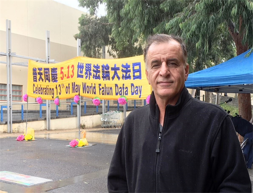 '图10:墨尔本一家大型建筑涂装工程公司的老板马克(Mark)。'