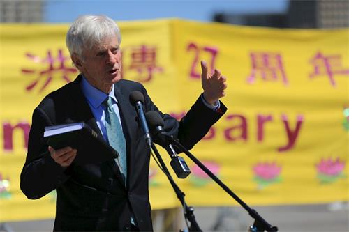 '图10:前亚太司司长大卫·乔高(Kilgour)'