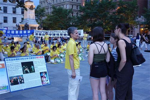 '图3~6:民众在了解迫害真相后纷纷表达对法轮功的支持。'