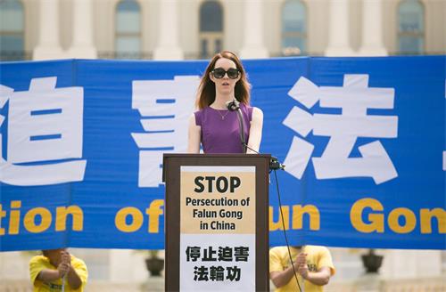 图7:自由之家(Freedom House)倡导部主任安妮·博亚吉安(Annie Boyajian)