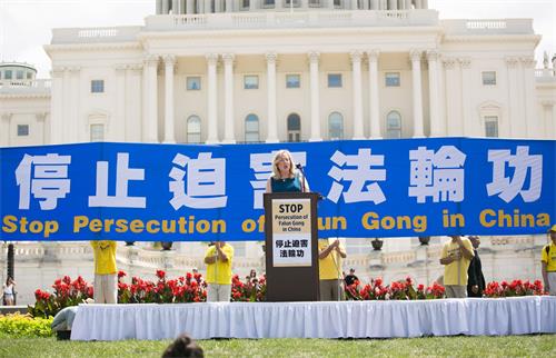 图9:公民人权委员会(Commissioner Citizens Commission on Human Rights,CCHR)专员琳达·拉格曼博士(Dr. Linda Lagemann)
