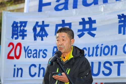 '图5:澳洲知名民运人士高健先生。'