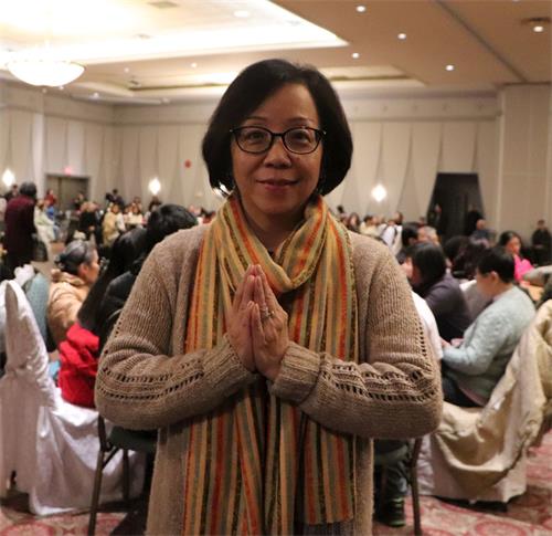 '图3:法轮功学员Annie Chung'