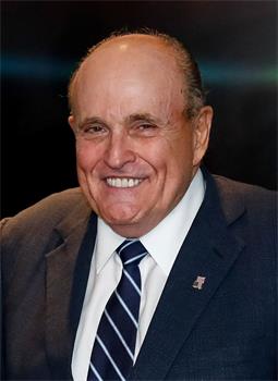 '图1:前纽约市长、川普总统的私人律师鲁迪·朱利安尼(Rudy Giuliani)'