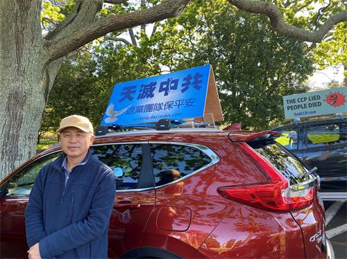 '图5:于景方认为中共的存在和发展是人类的耻辱,所以必须终结它。'