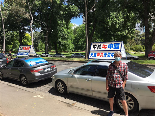 '图7:工程师马特(Matt)认为汽车游行引发民众关注,帮助人们了解真相。'