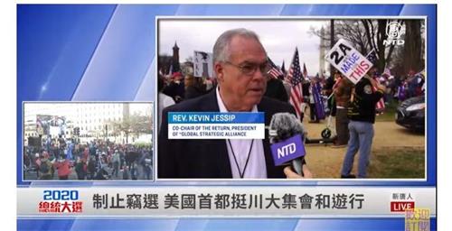 '图6:一家世界知名咨询公司的董事会主席凯文·杰西普(Kevin Jessip)在接受采访。'