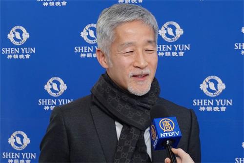 '图8:井上内科脑神经医院院长井上健(INOUE KENN)赞赏神韵如点亮人心的曙光。'