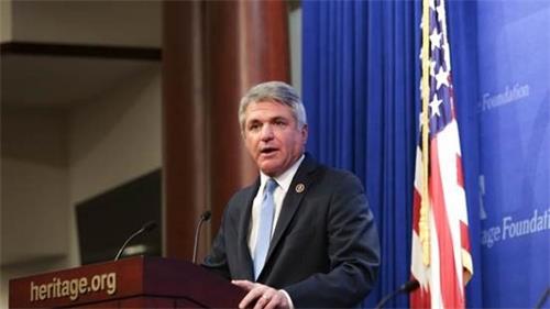 '图:德克萨斯州国会众议员麦考尔痛批中共隐瞒疫情'