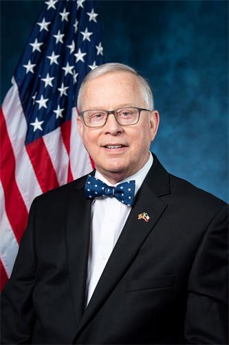 '图3:美国德州第六选区国会议员罗恩·怀特(Ron Wright)'