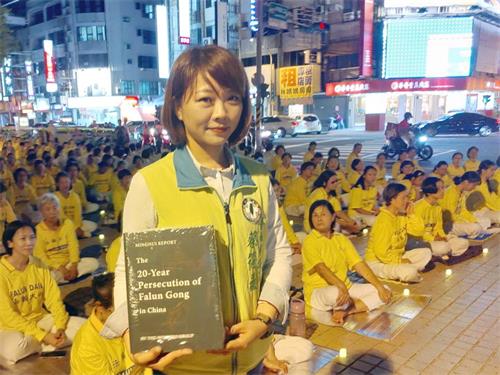 '图6:市议员蔡筱薇。'