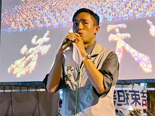'图7:市议员沈震东。'