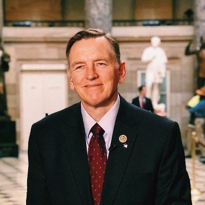 '图16:法轮功反迫害二十一周年,亚利桑那州(Arizona)共和党籍联邦众议员保罗·戈萨尔(Rep.