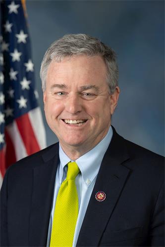 '图29:法轮功反迫害二十一周年,马里兰州(Maryland)民主党籍联邦众议员戴维·特朗(Rep.
