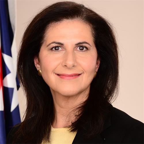 '图3:澳新州自由党联邦参议员康塞塔‧费拉万蒂-威尔斯(the Hon Concetta Fierravanti-Wells)女士。'