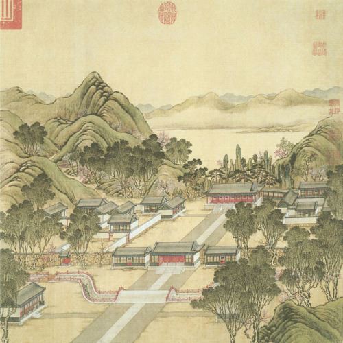 '图1 圆明园四十景图之一:正大光明殿'