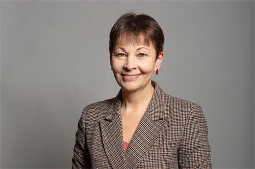 '图2:卡罗琳·卢卡斯议员(Caroline Lucas MP)(英国议会官方网站)'