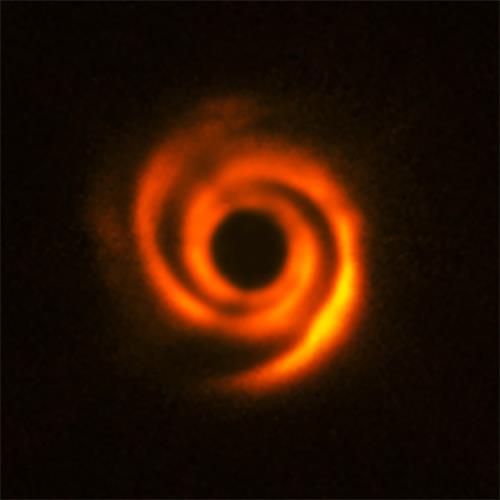 '婴儿“太阳系”SAO 206462 (HD 135344B)(Image Credit:ESO, T. Stolker et al.)'