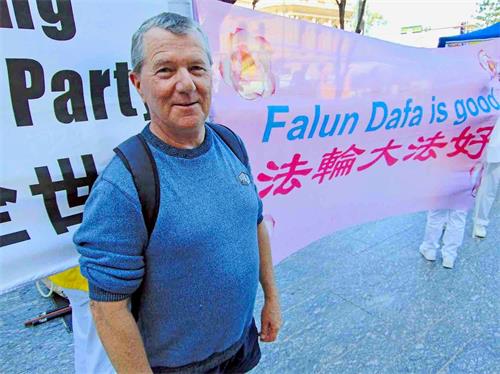 '图9:特德·韦斯特霍夫(Ted Westerhoff):要各个国家一起对中共说:“不”'