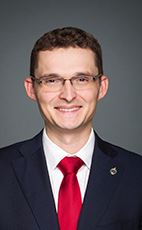'图4:卡尔加里Shepard选区国会议员、保守党全国党团主席Tom Kmiec'