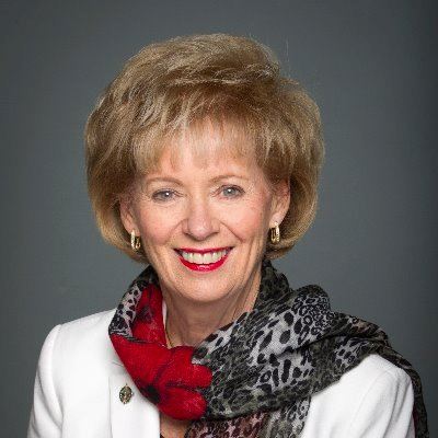 '图1:曾任联邦移民部长、自由党国会议员多年的朱迪·斯格若(Judy Sgro)是国会法轮功之友联合主席。'