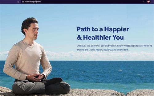 '图10:www.learnfalungong.com网站截图'