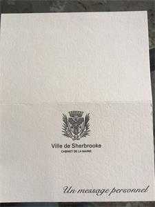 '图7:来自魁北克省的舍布鲁克市(Sherbrooke)市长史蒂夫·路西尔(Steve Lussier)的手写信。'