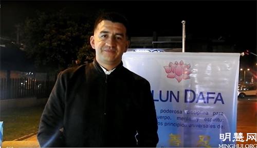'图3:来自通贾(Tunja)的学员威廉·里奥斯(William Rios)'