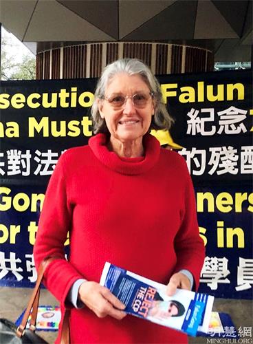 '图7:珍妮特(Janet) :中共迫害自己人民是个错误'