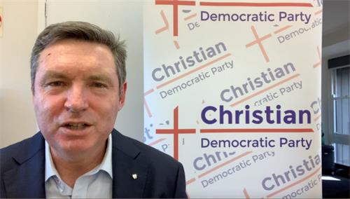'图5:候任新州立法会议员的谢尔顿先生(Mr Lyle Shelton)。'