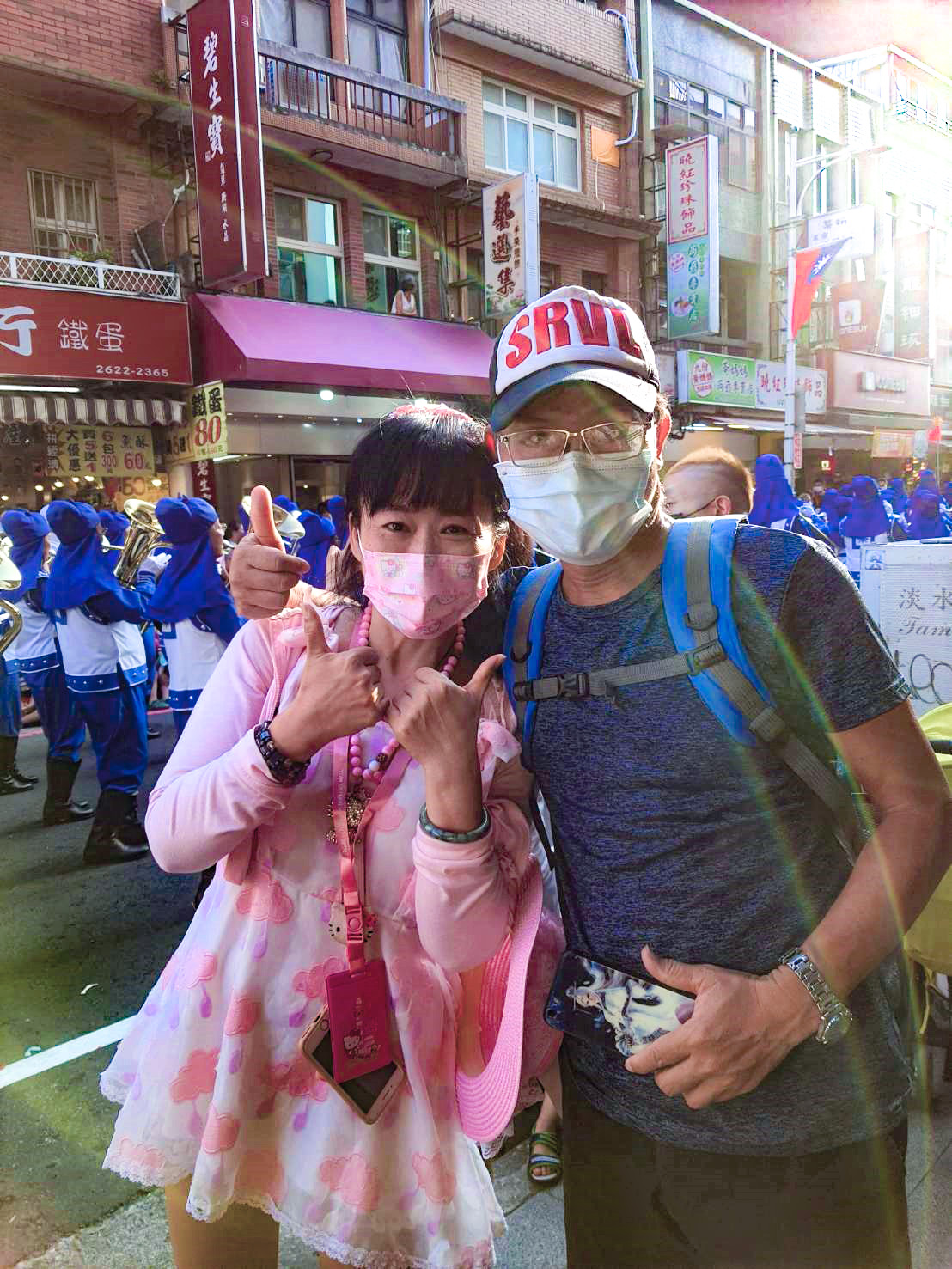图6:林雅卉女士与先生