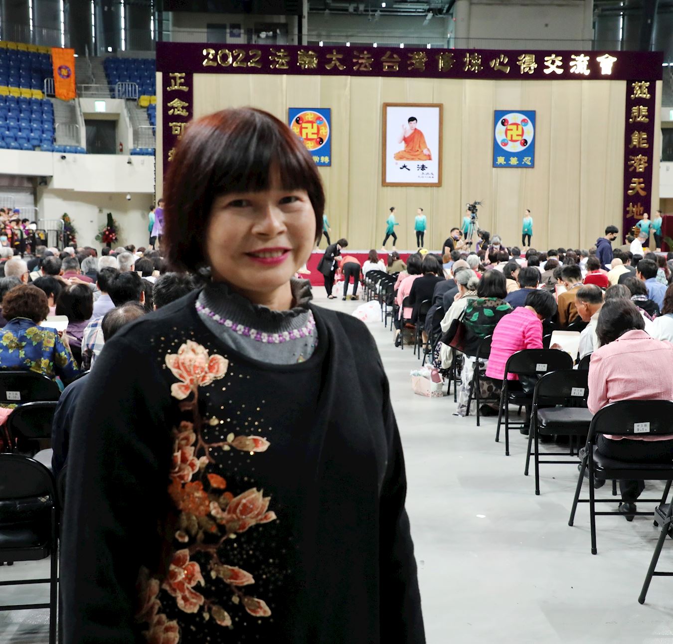 '图3:胡美蓁,从小吃苦坎坷的人生,就是为了来得法'