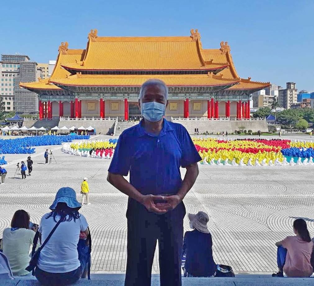 '图5:陈先生修大法,在一天之内去掉三个坏习惯。'