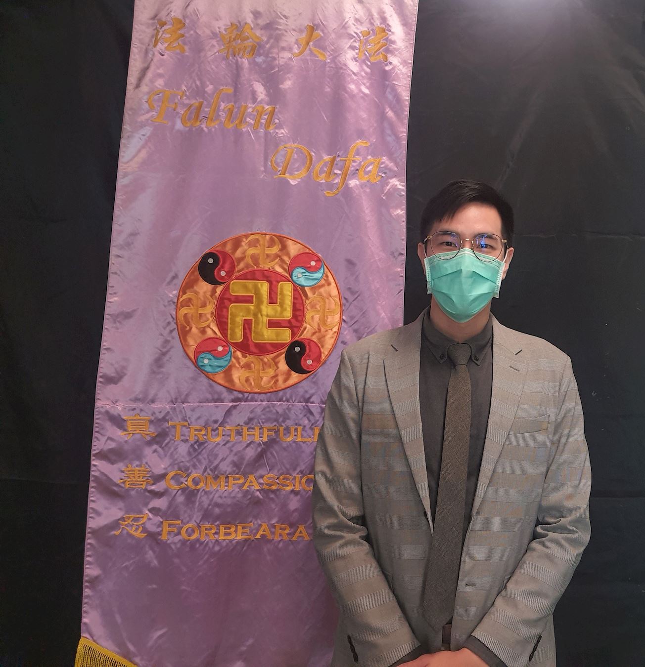 '图2:媒体影片制作部门主管陈冠均'