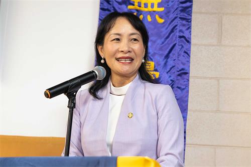 图7:小鼓声部的团员在发言