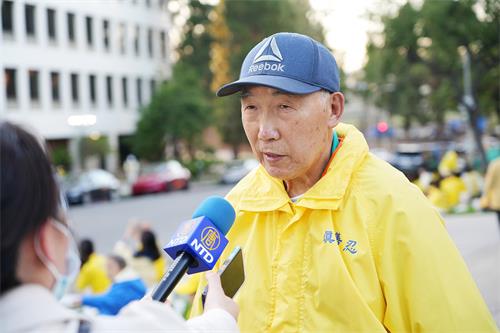 图7:当年“四‧二五”亲历者欧方珩