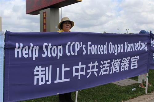 图2:法轮功学员陈女士表示得知“四·二五”上访事件后,应该站出来