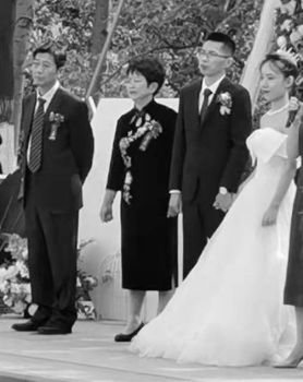 '刘文利近照,左至右刘文利、田宝臣、刘佳星'