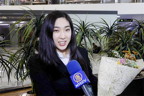 图10:神韵巡回艺术团首席小提琴、神韵独奏演员张紫明(大纪元)