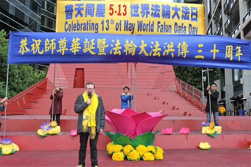 图8:二零二二年五月七日,维州立法会资深议员伯尼‧菲恩(Bernie