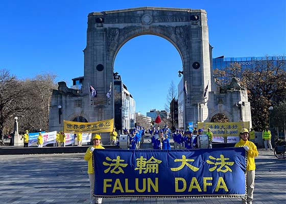 新西兰基督城反迫害游行 民众关注