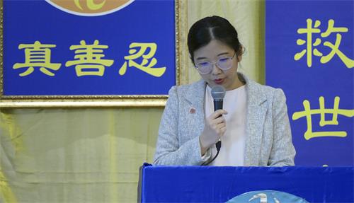 图3:在协调工作中修炼自己的青年学员林小筠
